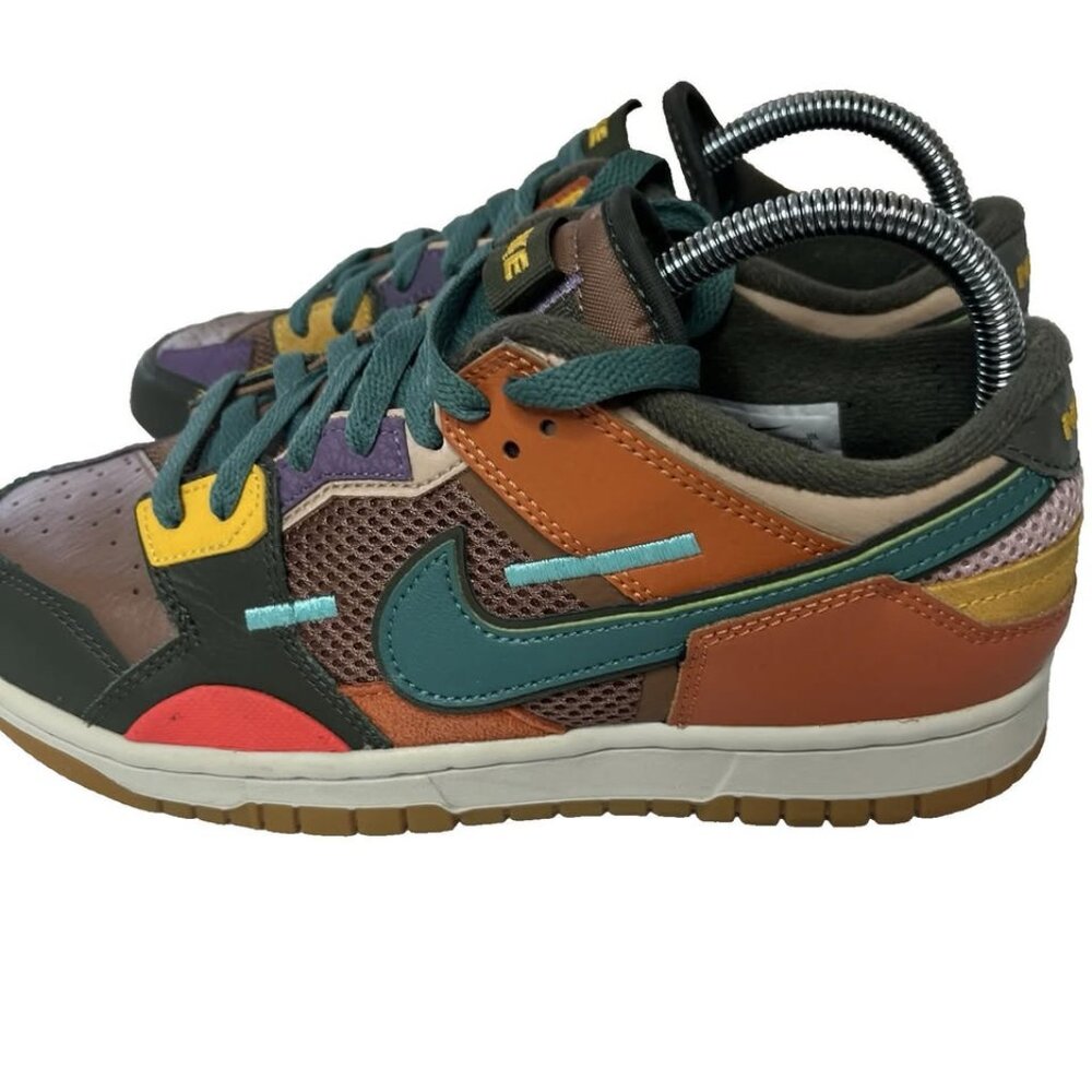 Nike Dunk Low Scrap Men's 6.5 / Womens 8.0 Trainers - Picture 3 of 10